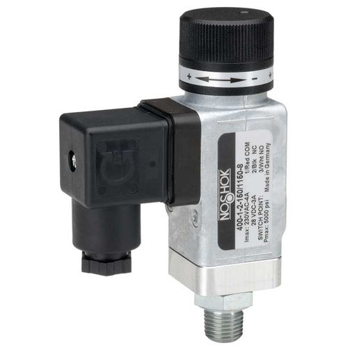 Pressostato meccanico - 400  - NOSHOK - per olio / rinforzato / IP65