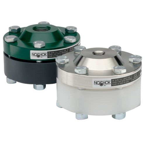 Separatore a membrana con fissaggio a flangia - 30L  - NOSHOK - per manometro / di processo