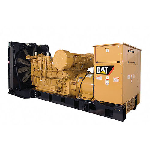 Gruppo elettrogeno diesel - 3512A - CAT Electric Power - trifase / stazionario / 50 Hz