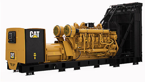 Gruppo elettrogeno diesel - 3516E - CAT Electric Power - trifase / stazionario / 50 Hz