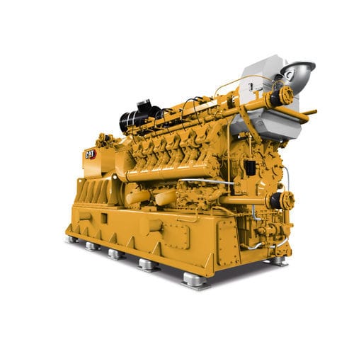 Gruppo elettrogeno a gas naturale - CG170-12 - CAT Electric Power - a biogas / trifase / stazionario