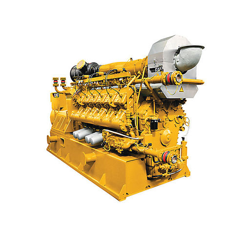 Gruppo elettrogeno a gas naturale - CG170-16 - CAT Electric Power - trifase / stazionario / 50 Hz