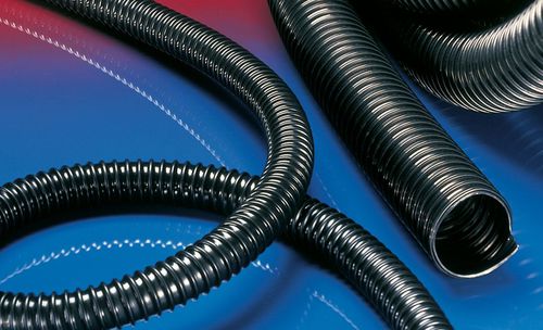 Tubo flessibile per gas - AIRDUC® PUR 355 EC (HD) - NORRES Schlauchtechnik GmbH - per polveri / per prodotti sfusi / per sistema di ventilazione