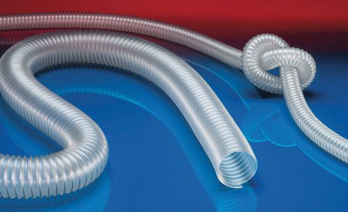 Tubo flessibile per gas - PROTAPE® PUR-INOX 330-AS (LD) - NORRES Schlauchtechnik GmbH - per polveri / per polveri / in acciaio inossidabile