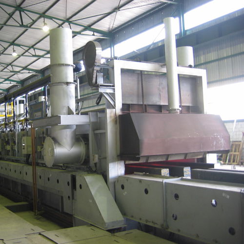 Forno a nastro trasportatore - Sistem Teknik Industrial Furnaces - a rulli / per trattamento termico / a combustione
