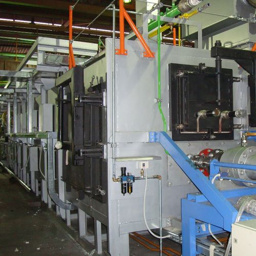 Forno a tunnel - Sistem Teknik Industrial Furnaces - per trattamento termico / a gas