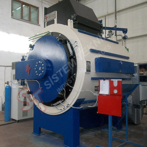 Forno sottovuoto - VF-TE series - Sistem Teknik Industrial Furnaces - a storta girevole / di rinvenimento / elettrico