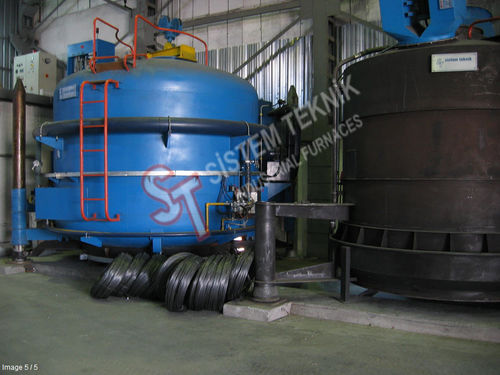 Forno a campana - Sistem Teknik Industrial Furnaces - a pozzo / per trattamento termico / a gas
