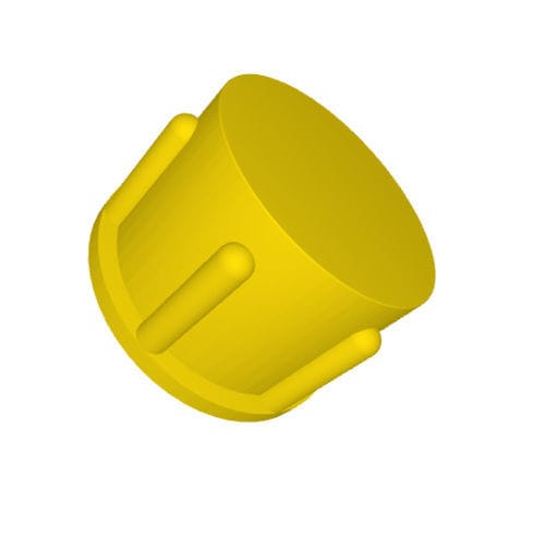 Cappuccio filettato - AB series - DBI Plastics - rotondo / in plastica / per raccordo