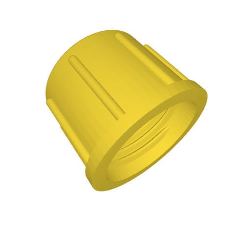 Cappuccio filettato - AC series - DBI Plastics - rotondo / in plastica / per raccordo