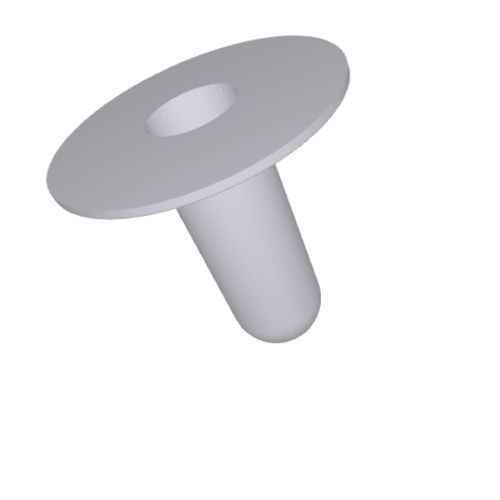 Tappo rotondo - DR series - DBI Plastics - femmina / in plastica / per flangia