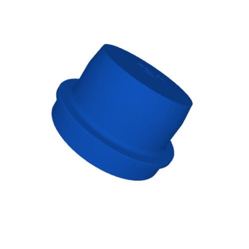 Cappuccio press-fit - DV series - DBI Plastics - rotondo / in plastica / di spallamento