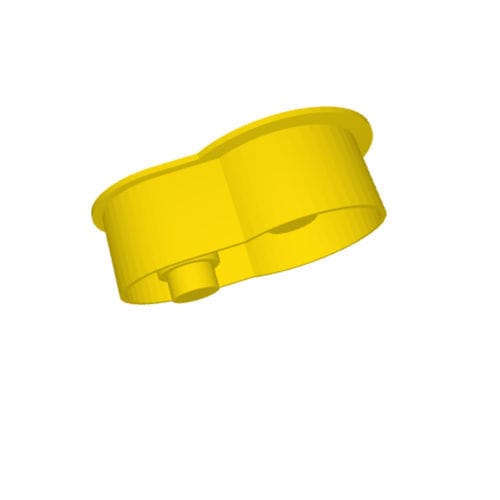 Tappo rotondo - EF series - DBI Plastics - filettato / in plastica / per flangia