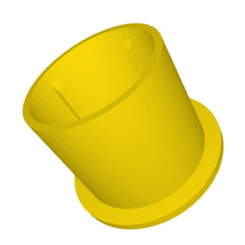 Cappuccio press-fit - GV series - DBI Plastics - rotondo / in plastica / per raccordo