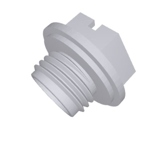 Tappo esagonale - TG series - DBI Plastics - filettato / in plastica / di potenza