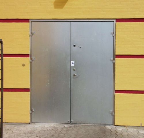 Porta battente - MH0502I - DAN-doors - in acciaio inossidabile / in acciaio galvanizzato / per cella frigorifera
