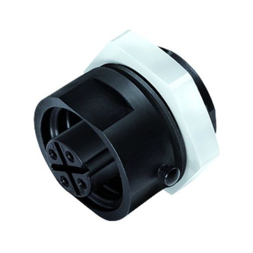 Connettore di alimentazione elettrica - 692/693 series - Franz Binder GmbH + Co. Elektrische Bauelemente KG - circolare / femmina / bloccabile mediante vite
