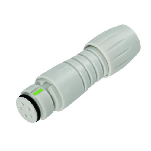 Connettore di alimentazione elettrica - 620 MED series - Franz Binder GmbH + Co. Elektrische Bauelemente KG - circolare / femmina / a scatto