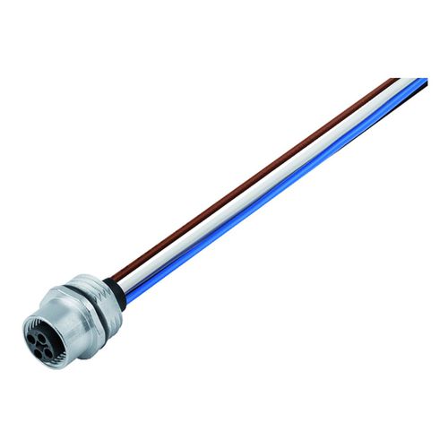 Connettore di dati - 813 series - Franz Binder GmbH + Co. Elektrische Bauelemente KG - di alimentazione elettrica / femmina / M12