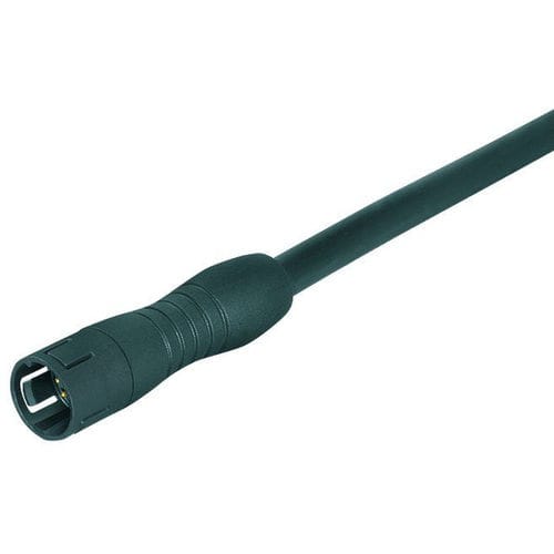 Connettore di alimentazione elettrica - 620 series - Franz Binder GmbH + Co. Elektrische Bauelemente KG - circolare / maschio / a scatto