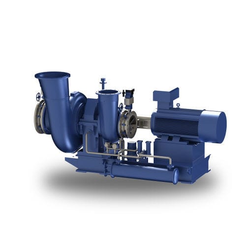 Turbo soffiante monostadio - Shandong Zhangqiu Blower Co.,Ltd - industriale / assiale / con azionamento a ingranaggi