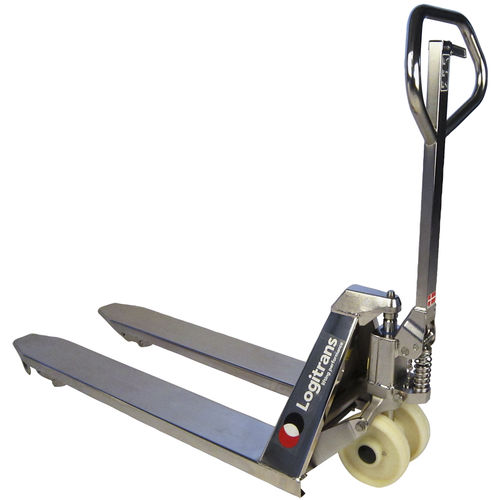 Transpallet manuale - Panther Inox - Logitrans - multifunzione / in acciaio inossidabile