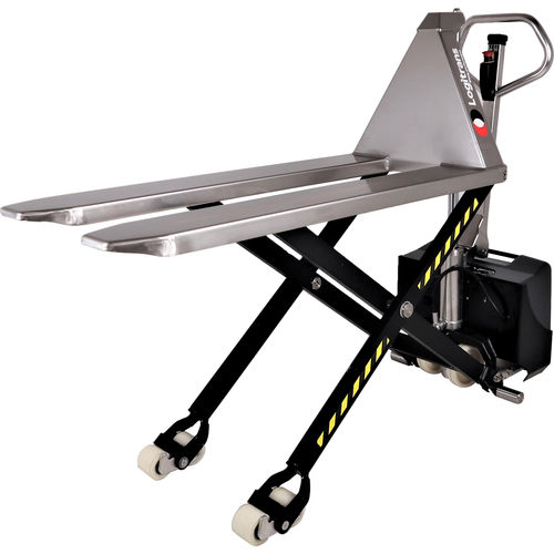 Transpallet elettrico - EHL inox - Logitrans - 12 V / in acciaio inossidabile / grande sollevamento