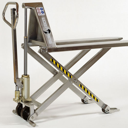 Transpallet manuale - HL RF-Inox Plus - Logitrans - multifunzione / robusto / in acciaio