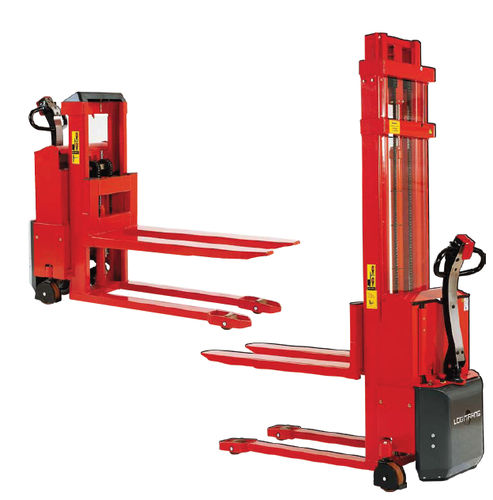 Accatastatore elettrico - SELF Maxi series - Logitrans - a timone con guida da terra