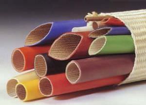 Guaina isolante - Isotex - BIW Isolierstoffe - intrecciata / per cavi / fibra di vetro