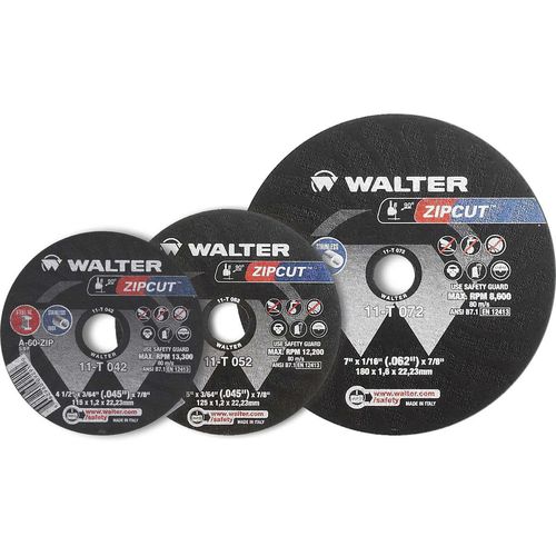 Disco da taglio per acciaio - ZIPCUT™ / ZIPCUT™ Spin-On  - WALTER - in acciaio / fine