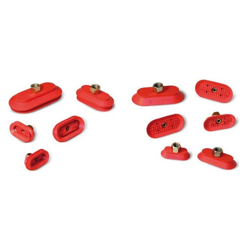 Ventosa a soffietto - VE series - VUOTOTECNICA - ovale / piatta / in silicone