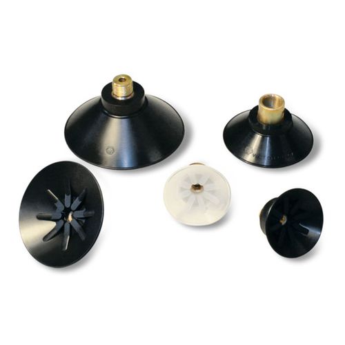 Ventosa circolare - 085099B - VUOTOTECNICA - in gomma / in acciaio galvanizzato / in silicone