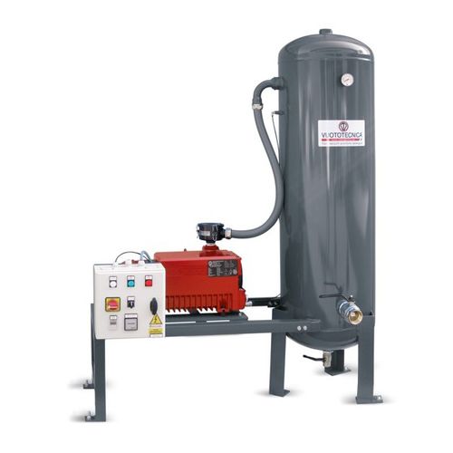Gruppo da vuoto con pompa a palette ed applicazioni - DV series - VUOTOTECNICA - industriale / automatico / verticale