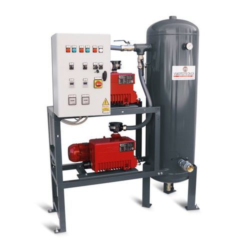 Gruppo da vuoto lubrificato - DSV series - VUOTOTECNICA - con pompa a palette ed applicazioni / da laboratorio / per applicazioni mediche