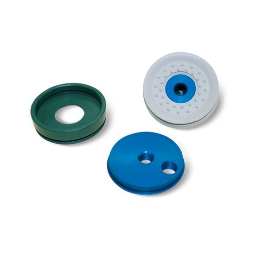 Ventosa arrotondata - 016515 - VUOTOTECNICA - piatta / in silicone / in gomma