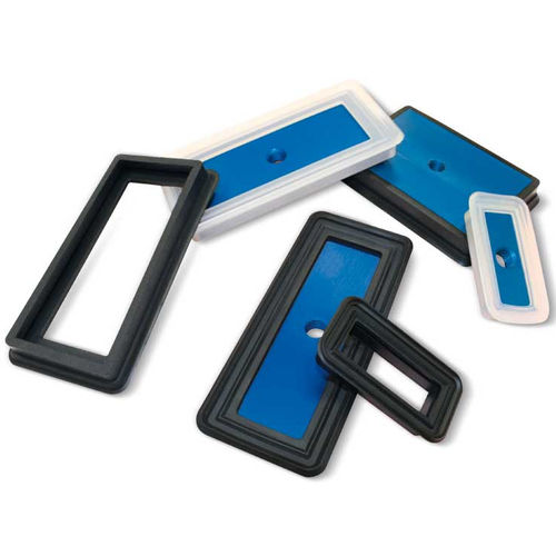Ventosa rettangolare - 014075 - VUOTOTECNICA - piatta / in silicone / in gomma