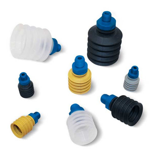 Ventosa a soffietto - 012023 - VUOTOTECNICA - in silicone / in gomma / in alluminio anodizzato