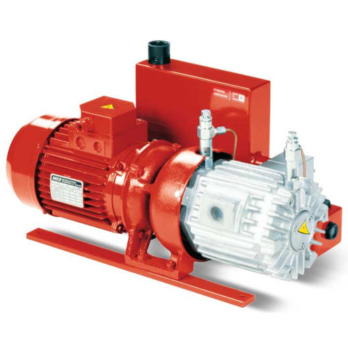 Pompa a vuoto a palette - VTL FG series - VUOTOTECNICA - lubrificata ad olio / monostadio / con azionamento elettrico