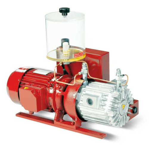 Pompa a vuoto a palette - VTLP FG series - VUOTOTECNICA - con lubificazione ad olio perso / monostadio / con azionamento elettrico