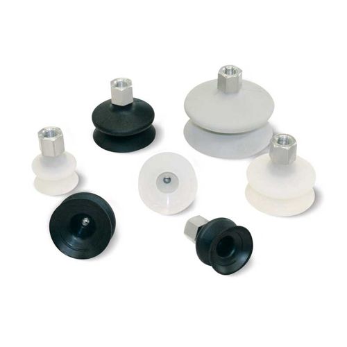 Ventosa a soffietto - 084030 - VUOTOTECNICA - circolare / in silicone / in gomma