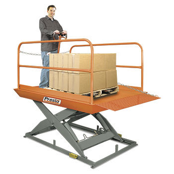 Tavola elevatrice per banchina di carico - PDL series - Presto Lifts - a forbice / stazionaria