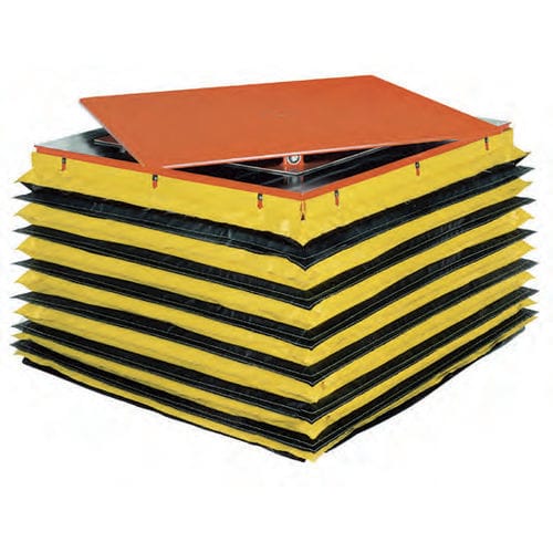 Tavola elevatrice con tavola girevole - AXR series - Presto Lifts - a forbice / a soffietto / a pedale