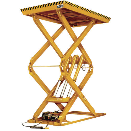 Tavola elevatrice a doppia forbice - DSL series - Presto Lifts - elettrica / stazionaria / per carichi pesanti