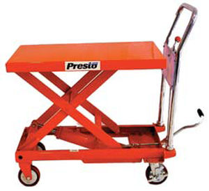 Tavola elevatrice a forbice - XP, WXP series - Presto Lifts - elettrica / mobile / avvolgibile