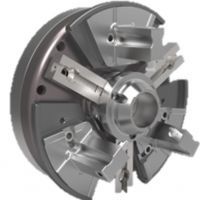 Mandrino di tornitura 3 ganasce - UG - ITW Workholding - per lavorazione / a diaframma