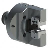 Mandrino di tornitura 2 ganasce - S2QLC - ITW Workholding - per lavorazione / per pezzi da lavorare / fisso