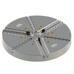 Mandrino di tornitura 3 ganasce - 3KS(V) series - ITW Workholding - per lavorazione / per pezzi da lavorare / a forte serraggio