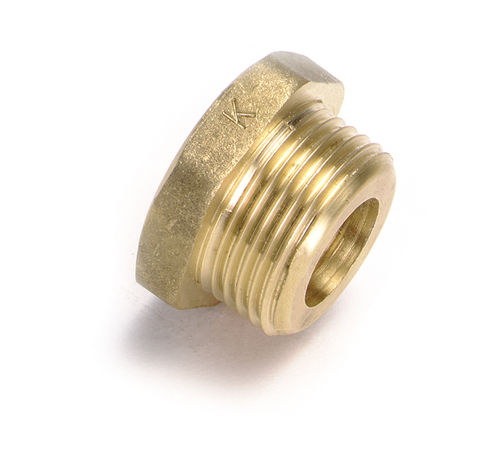 Tappo esagonale - 50123 series - Isiflo AS - filettato / in ottone / di riduzione