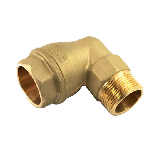 Raccordo pneumatico - 121 - Isiflo AS - ad avvitamento / gomito a 90° / in ottone